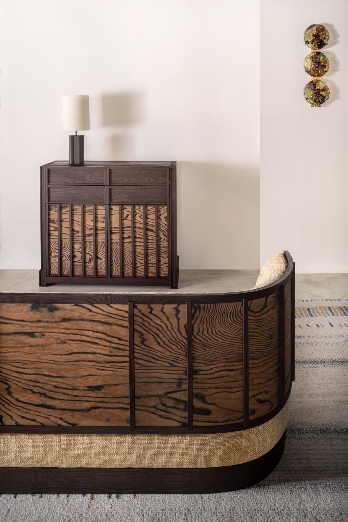 bruno-moinard-editions-kyoto-sideboard-sofa-vincennes-lamp-aube-wall-lamp-niko-rug-2026-3363